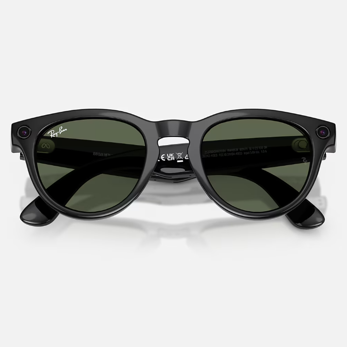 Ray Ban Women Phantos Frame Knight Black Sunglasses