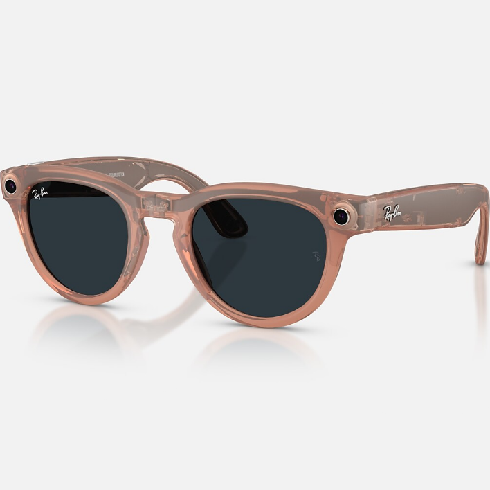 Ray Ban Men Phantos Frame Matte Peach Sunglasses