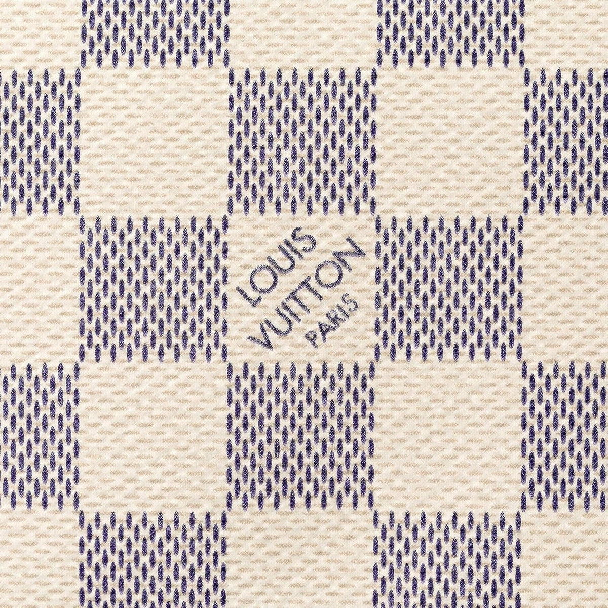 Louis Vuitton Damier Azur Mini Pochette Accessoires Chain Bag – White