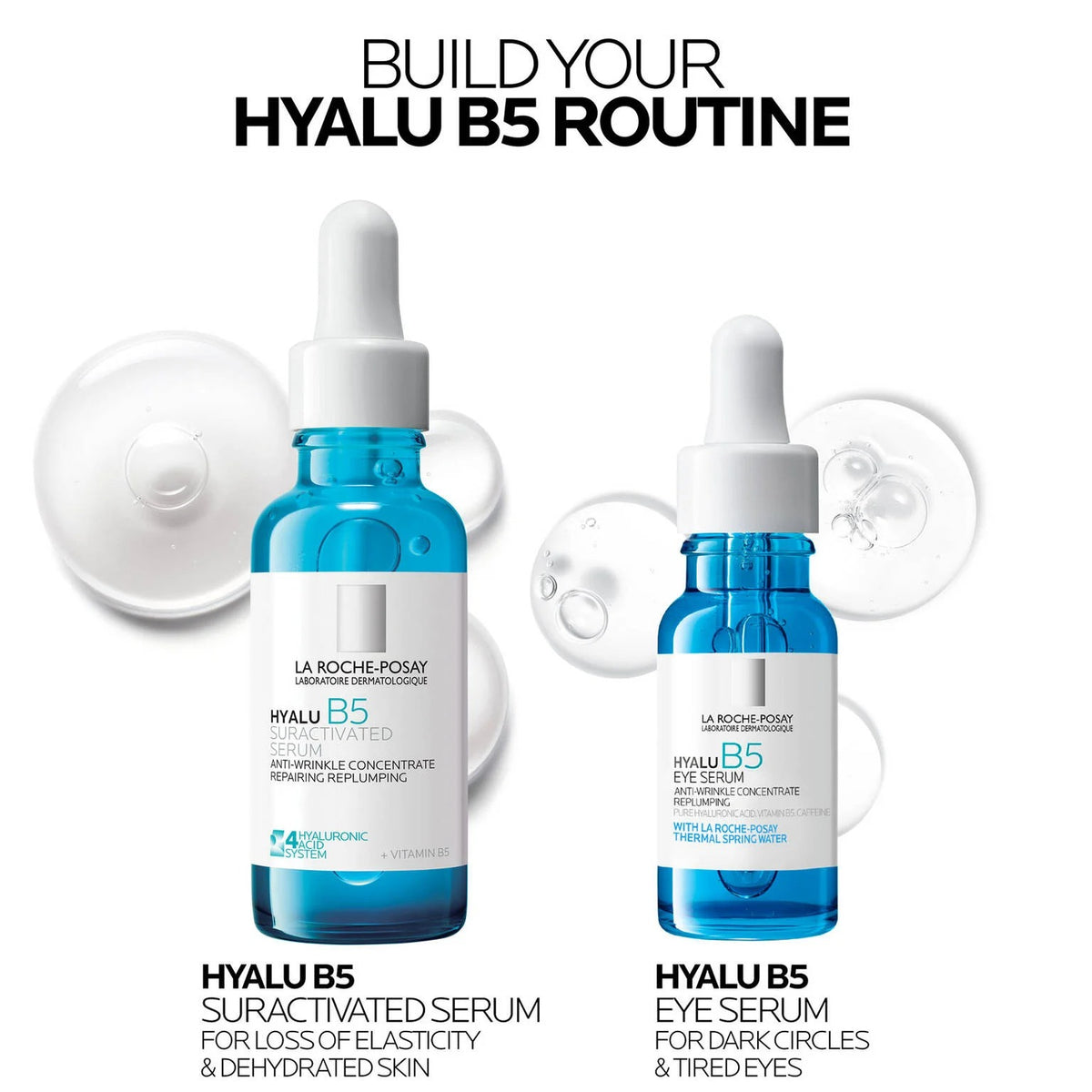 La Roche Posay Hylau B5 Eye Serum with Hyaluronic Acid (Blue) - 30ml
