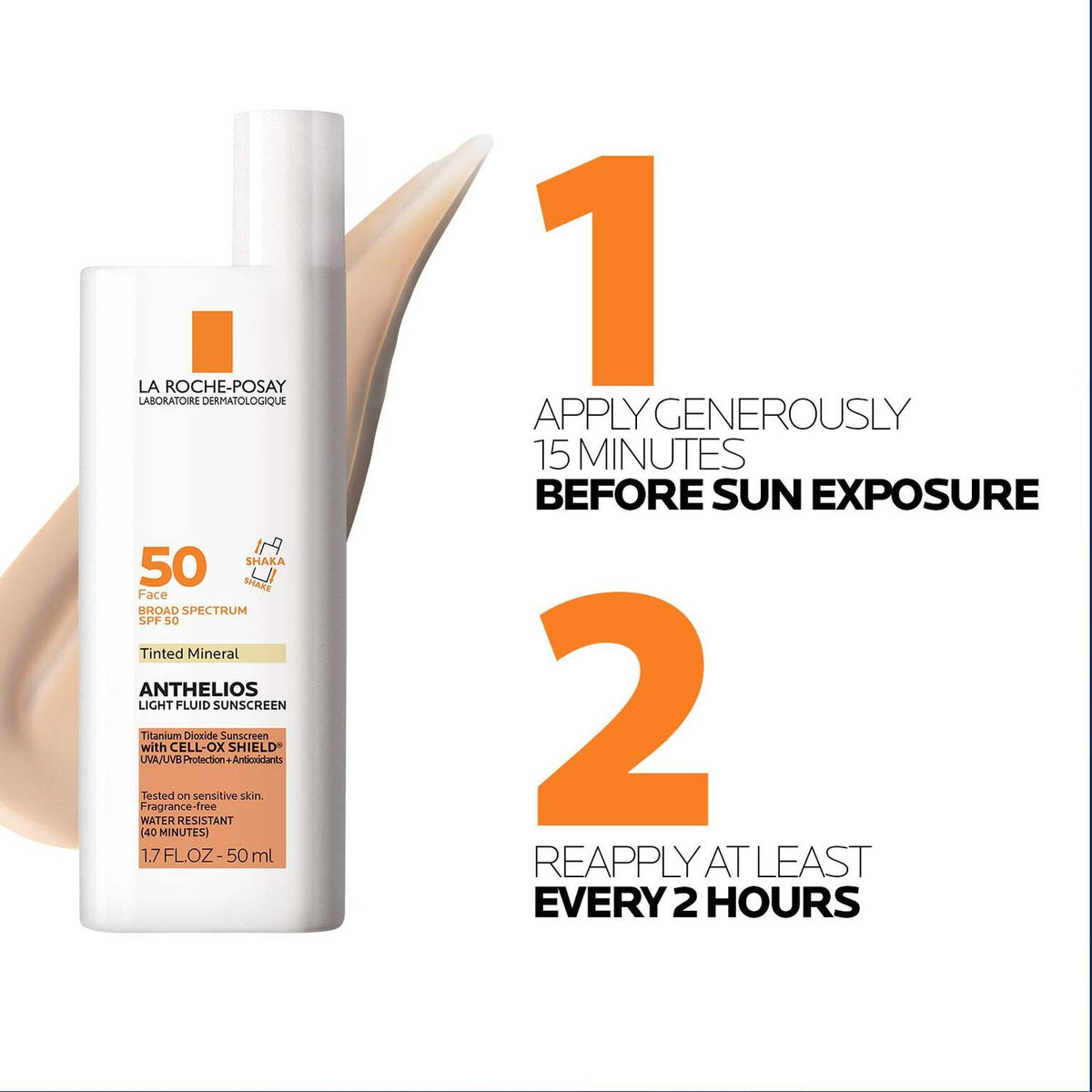 La Roche Posay Anthelios 50+ SPF Ultra Fluid Tinted Sunscreen (Face)