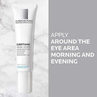 La Roche Posay Substiane Eyes De-Puffing Replenishing Anti Aging Eye Cream - 15ml