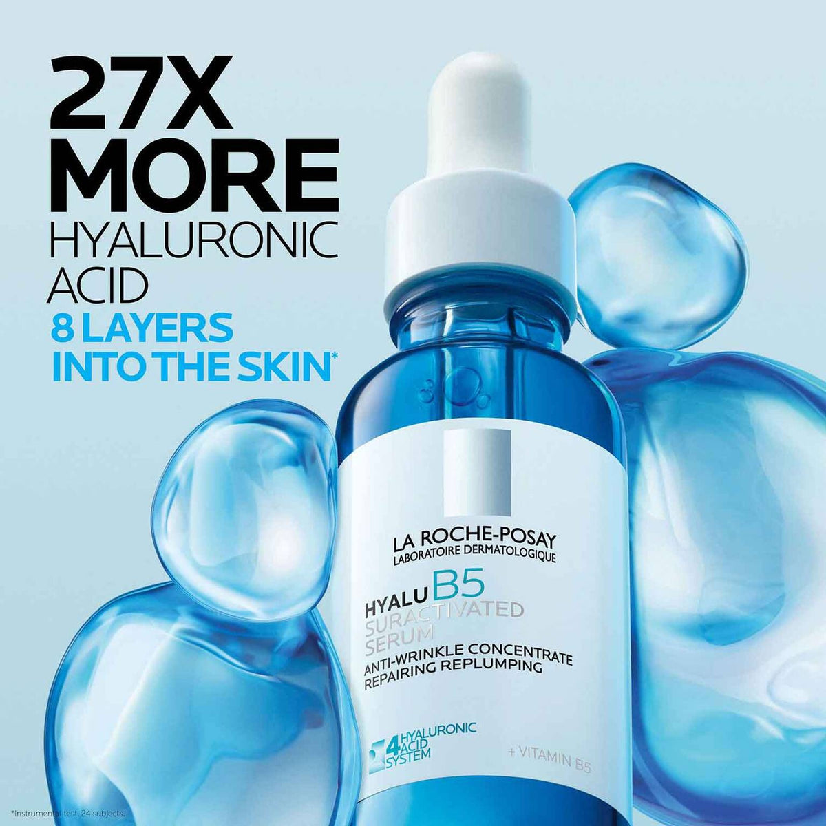 La Roche Posay Hyalu B5 Suractivated Serum with Hyaluronic Acid (Blue) - 30ml