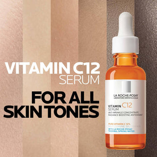 La Roche Posay Pure Vitamin C12 Serum for Anti-Aging (Orange) - 30ml