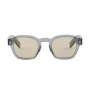 Prada Men Pantos Frame Transparent Foggy Gray Sunglasses