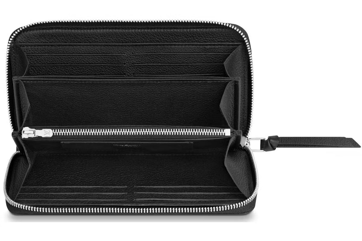 Louis Vuitton Lockme Zippy Wallet - Black
