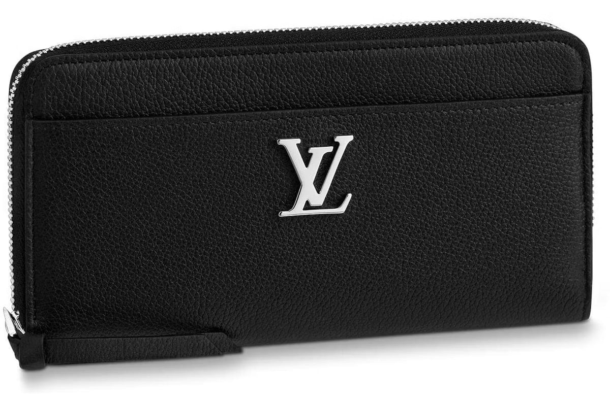 Louis Vuitton Lockme Zippy Wallet - Black