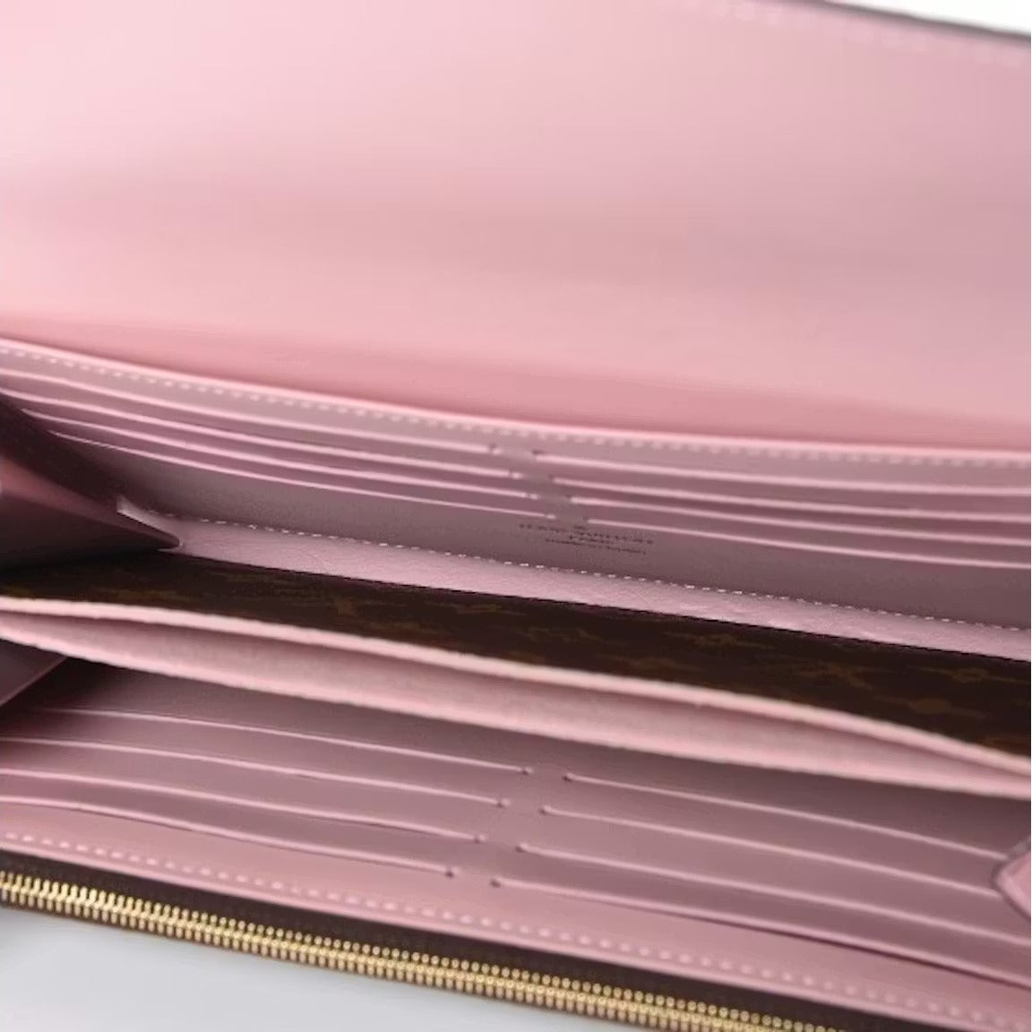 Louis Vuitton Monogram Canvas Flore Wallet - Rose Ballerine
