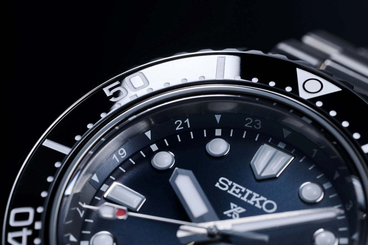 Seiko Prospex Diver Scuba Automatic Blue Dial Silver Steel Strap Watch for Men - SBEJ021