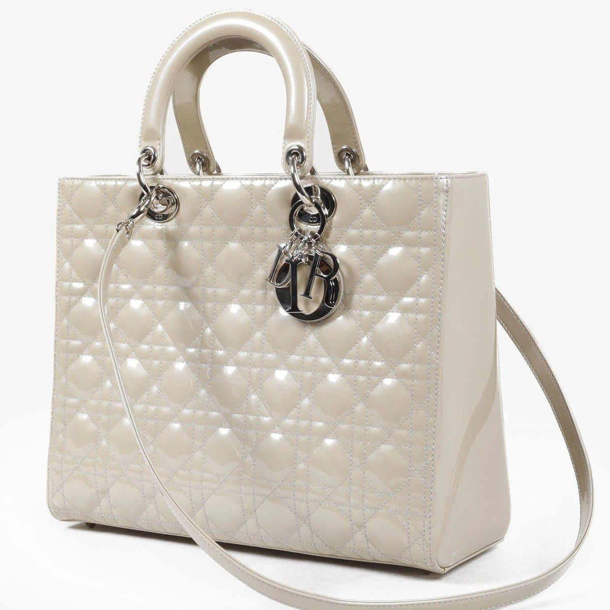 Dior Large Lady Dior Bag - Beige