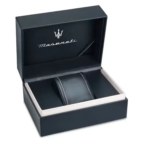 Maserati Competizione Chronograph Green Dial Silver Steel Strap Watch for Men - R8853100044