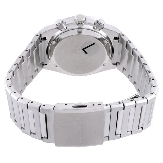 Seiko Conceptual Chronograph Ice Blue Dial Silver Steel Strap Watch for Men - SSB459P1