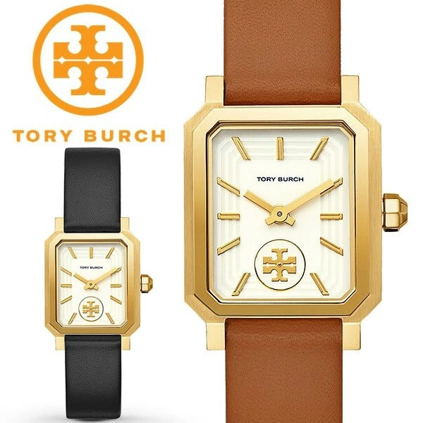 Tory Burch Robinson Quartz Blue Dial Blue Leather Strap Watch for Women - TBW1511