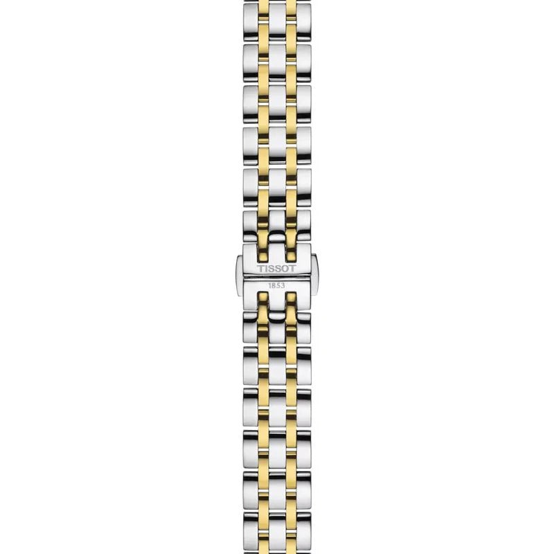 Tissot T Classic Dream Lady Silver Dial Two Tone Steel Strap Watch for Women - T129.210.22.031.00