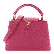 Louis Vuitton Ostrich Capucines BB – Fuchsia