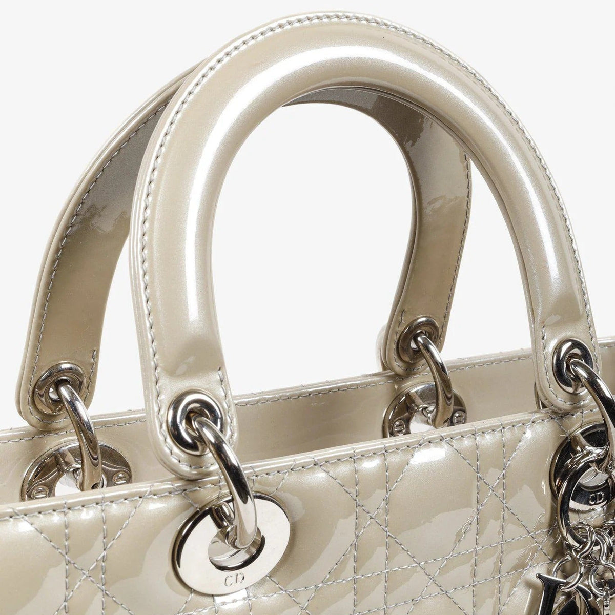 Dior Large Lady Dior Bag - Beige
