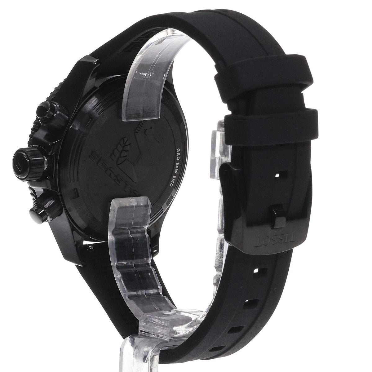 Tissot Seastar 1000 Chronograph Black Dial Black Rubber Strap Watch for Men - T120.217.37.061.00