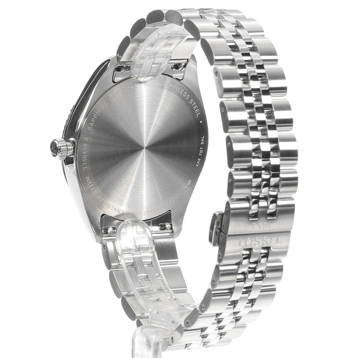 Tissot Ballade Quartz Green Dial Silver Steel Strap Watch for Men - T156.410.11.091.00