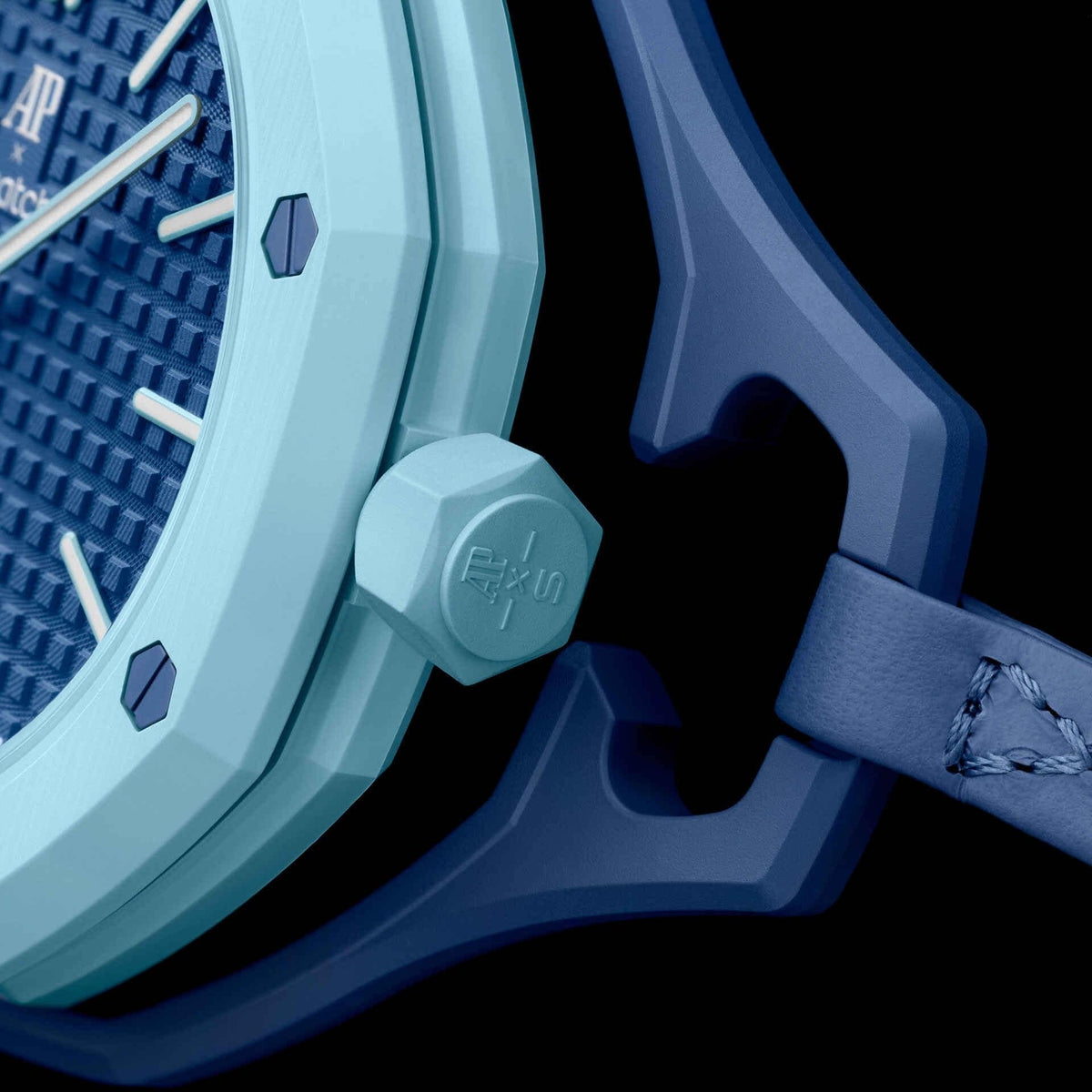 Swatch x AP Royal Pop Blue Dial Lanyard Watch for Men - Lan Ba