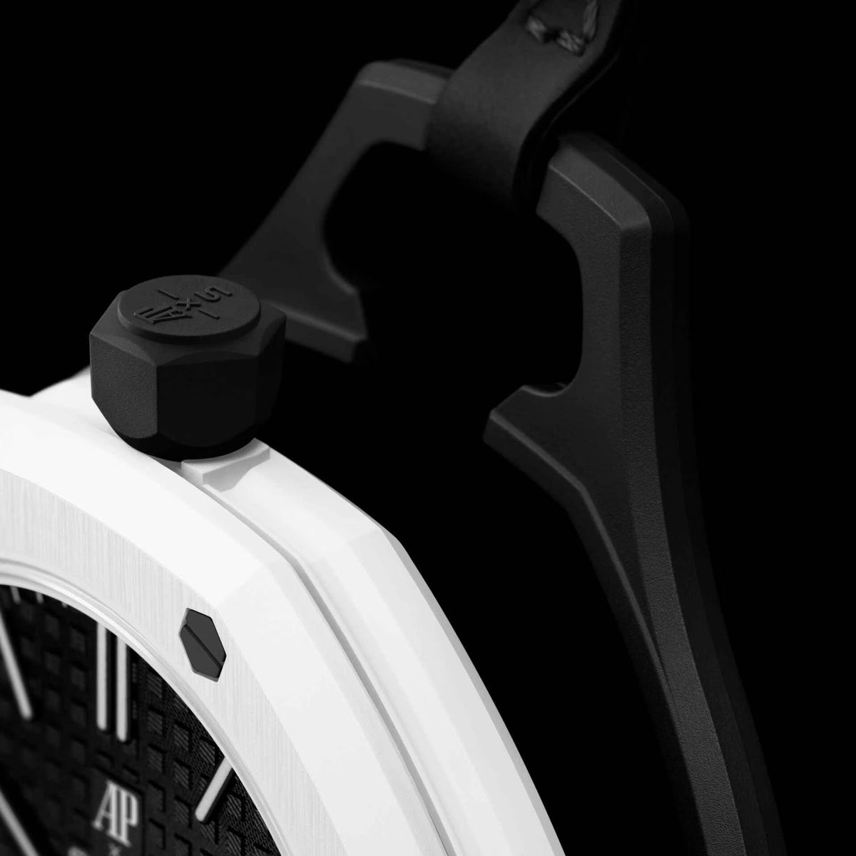 Swatch x AP Royal Pop Black Dial Lanyard Watch for Men - Ocho Negro