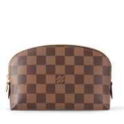 Louis Vuitton Damier Ebene Canvas Cosmetic Pouch PM – Brown