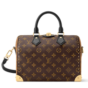 Louis Vuitton Monogram Canvas Speedy Trunk 25 Handbag – Brown