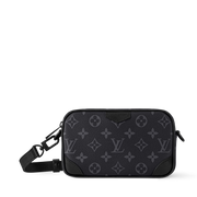 Louis Vuitton Monogram Eclipse Trocadéro Wearable Wallet – Black