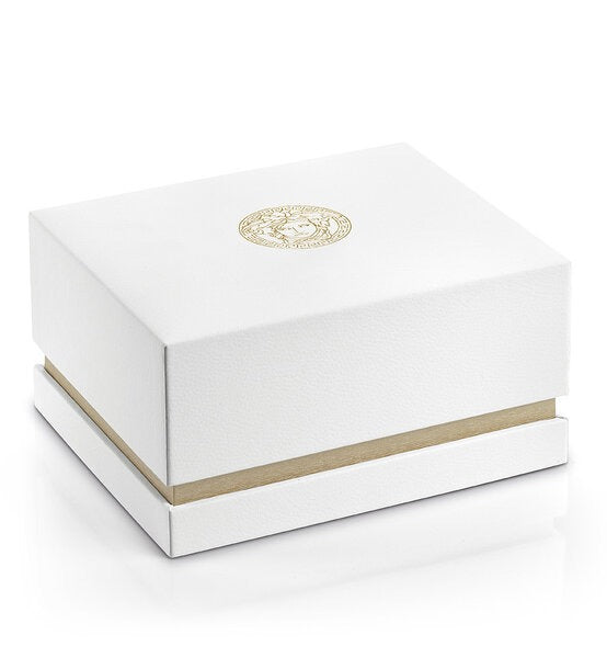 Versace Daphnis White Dial Two Tone Steel Strap Watch for Women - VEOCA0324