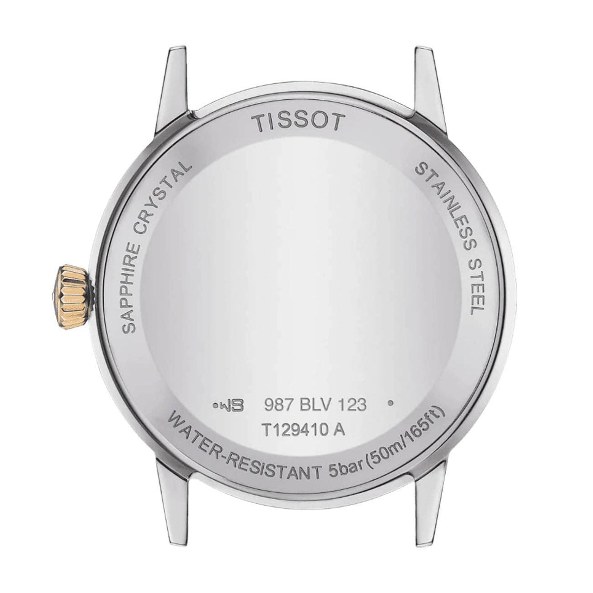 Tissot Classic Dream Ivory Dial Brown Leather Strap Watch for Men - T129.410.26.263.00