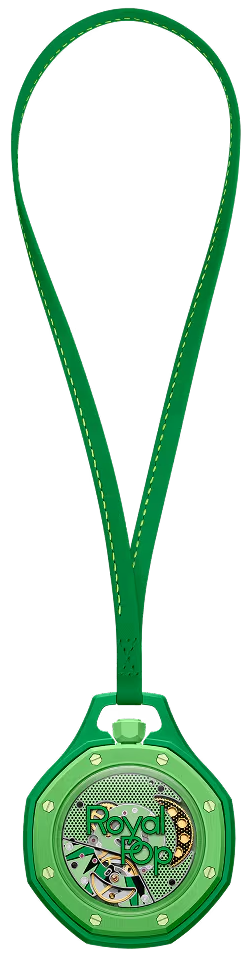 Swatch x AP Royal Pop Green Dial Lanyard Watch for Men - Green Eight