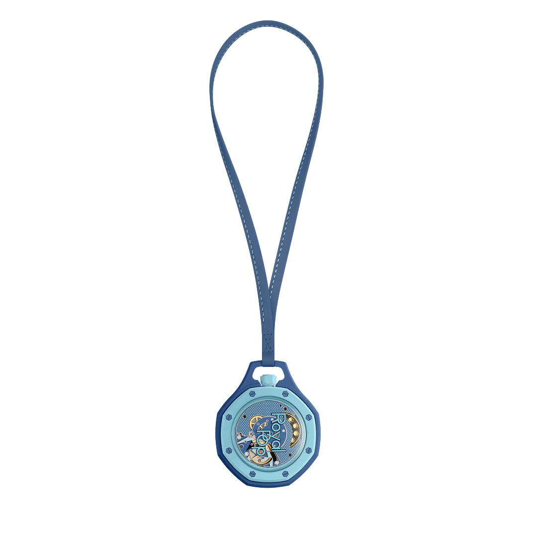 Swatch x AP Royal Pop Blue Dial Lanyard Watch for Men - Lan Ba