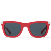 Louis Vuitton Men Square Frame Dusty Red Sunglasses
