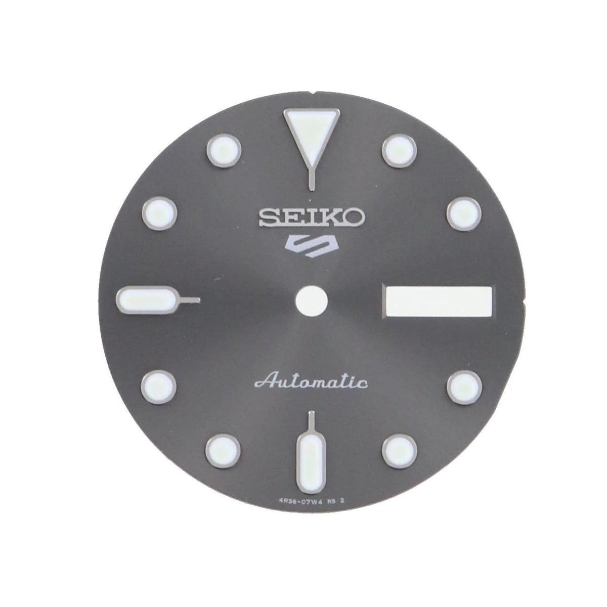 Seiko 5 Sports Automatic Grey Dial Grey Nylon Strap Watch for Men - SRPE61K1