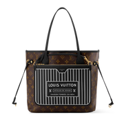 Louis Vuitton Monogram Canvas Neverfull Inside Out MM Shoulder Bag – Black