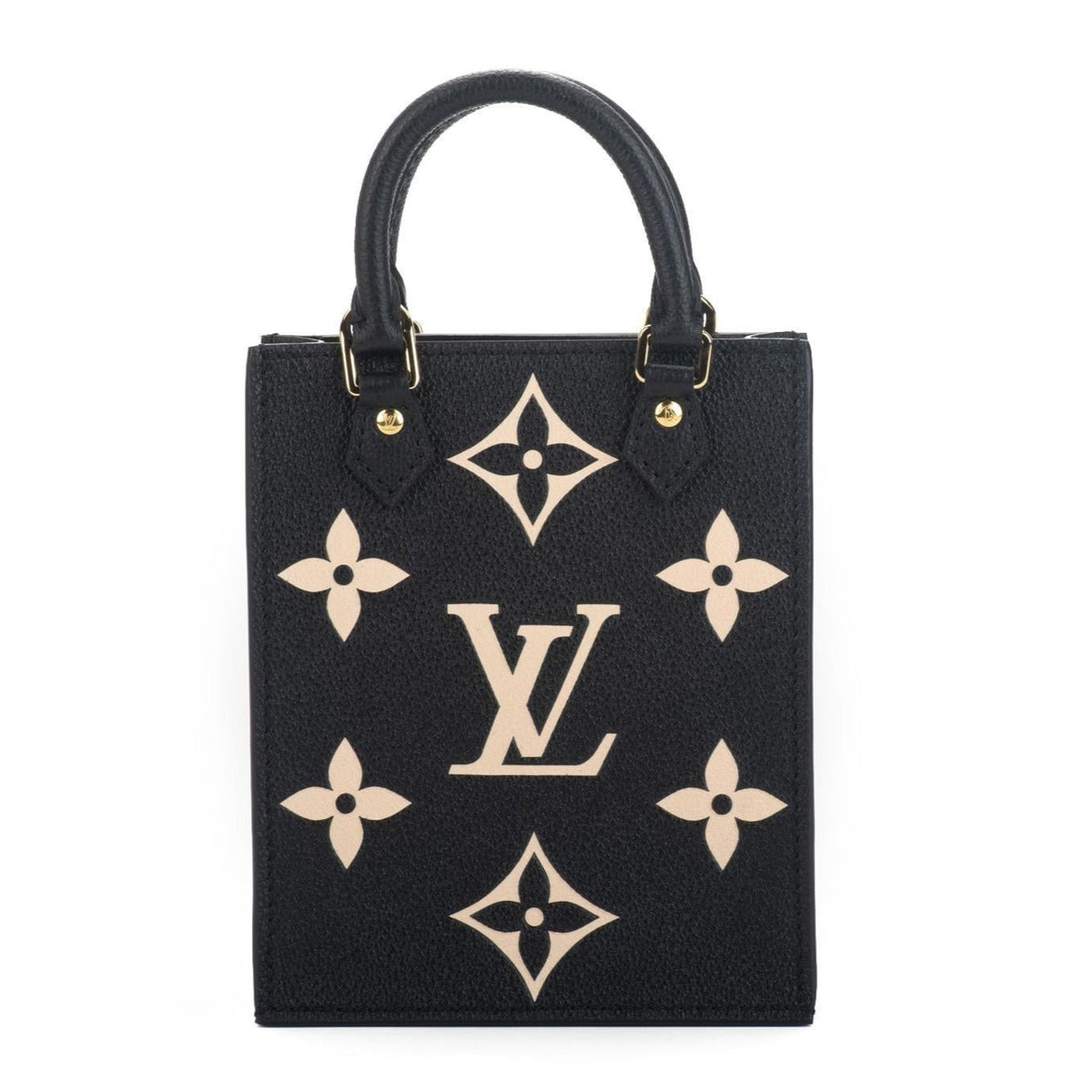Louis Vuitton Petit Sac Plat Crossbody Bag - Black