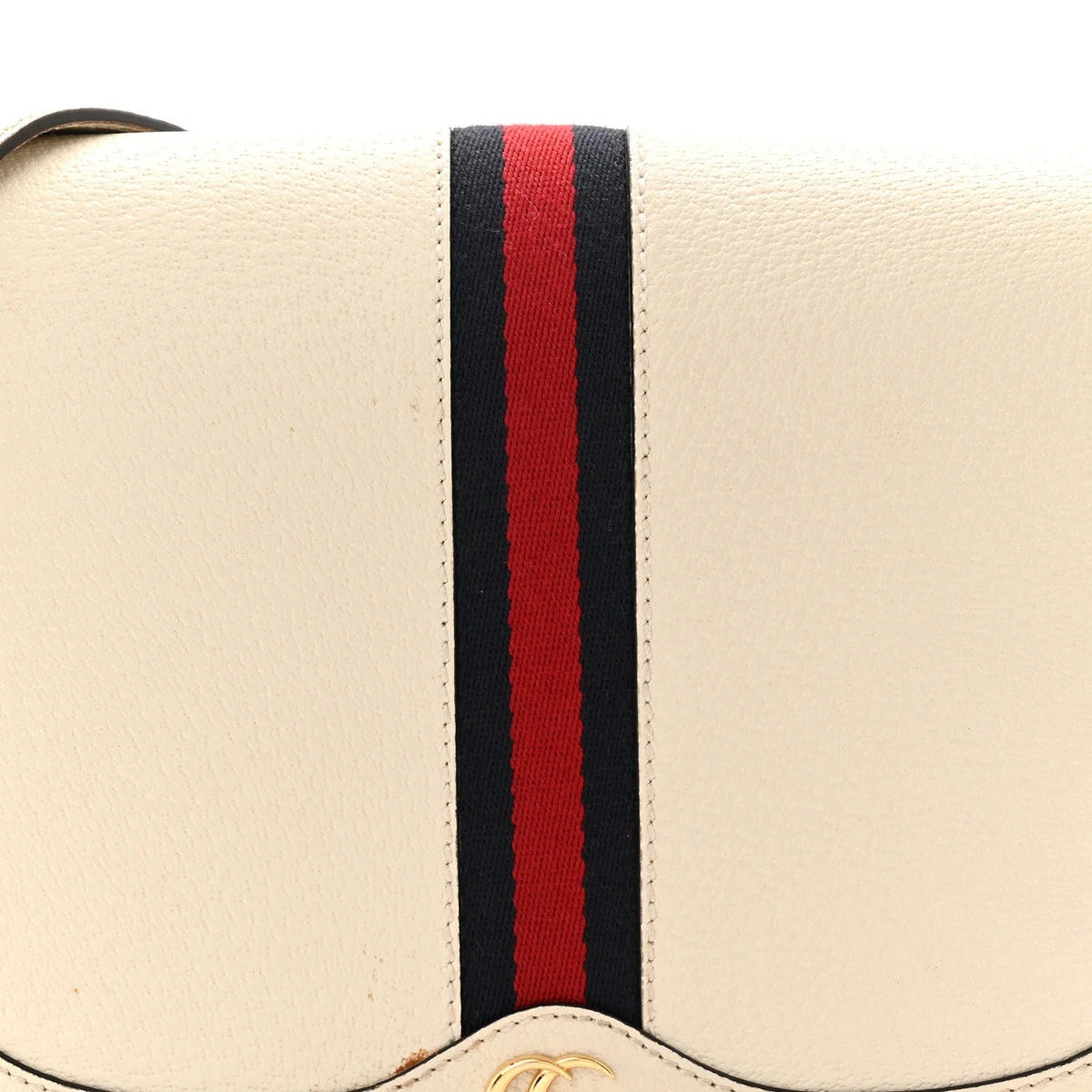 Gucci Textured Calfskin Ophidia Bag – Mystic White