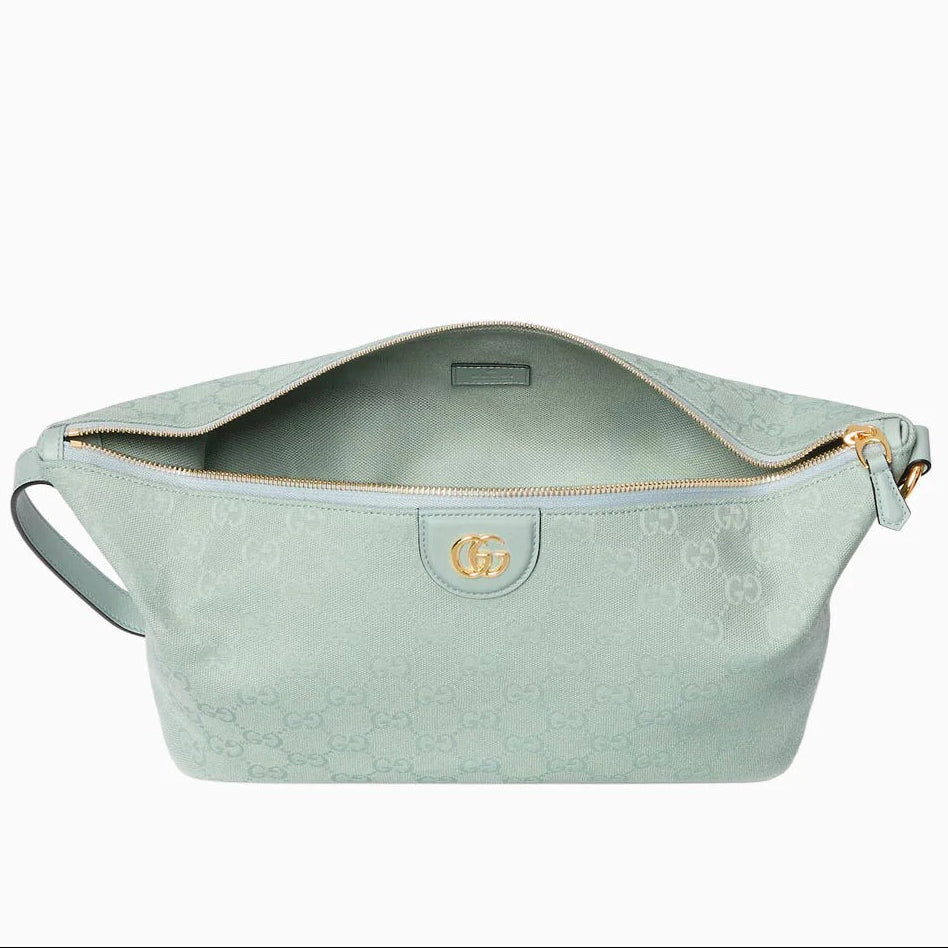 Gucci Vanity Medium Top Handle Bag – Green