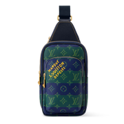 Louis Vuitton Monogram Heritage Avenue Slingbag PM – Blue Striped