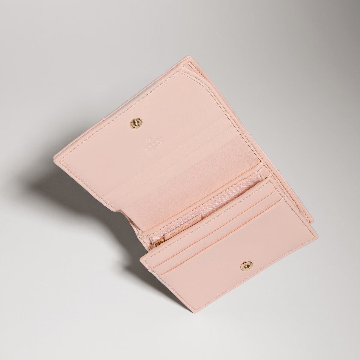 Gucci GG Marmont Card Case Wallet – Pink