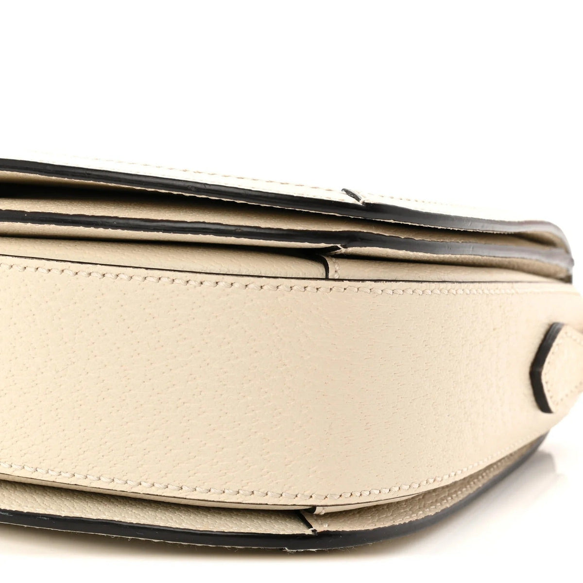 Gucci Textured Calfskin Ophidia Bag – Mystic White