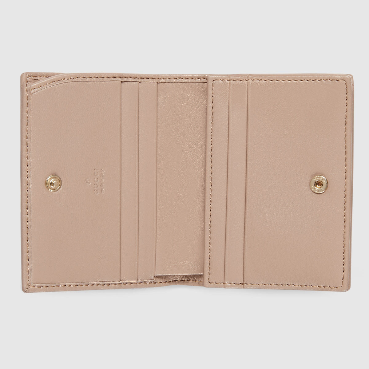 Gucci GG Marmont Card Wallet – Beige