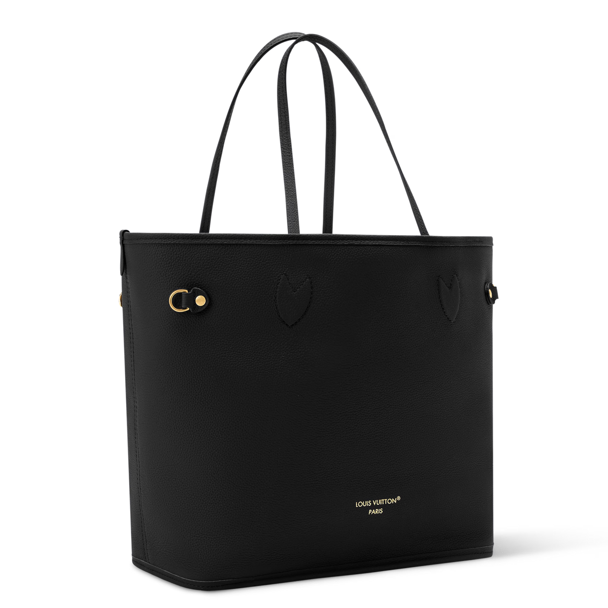 Louis Vuitton Monogram Canvas Neverfull Inside Out MM Shoulder Bag – Black