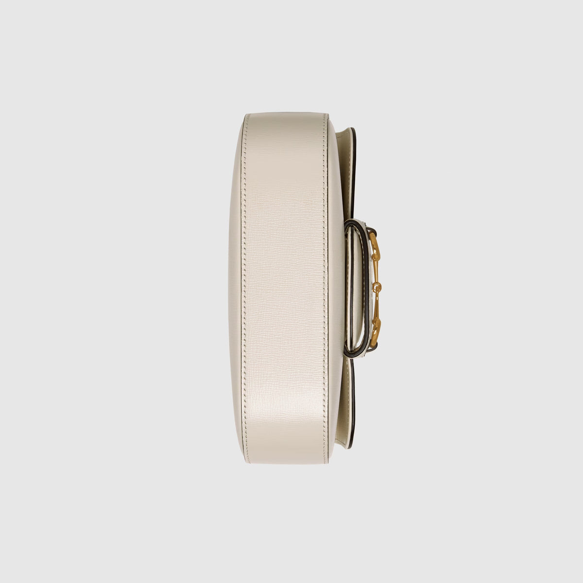 Gucci Horsebit Small Shoulder Bag - White