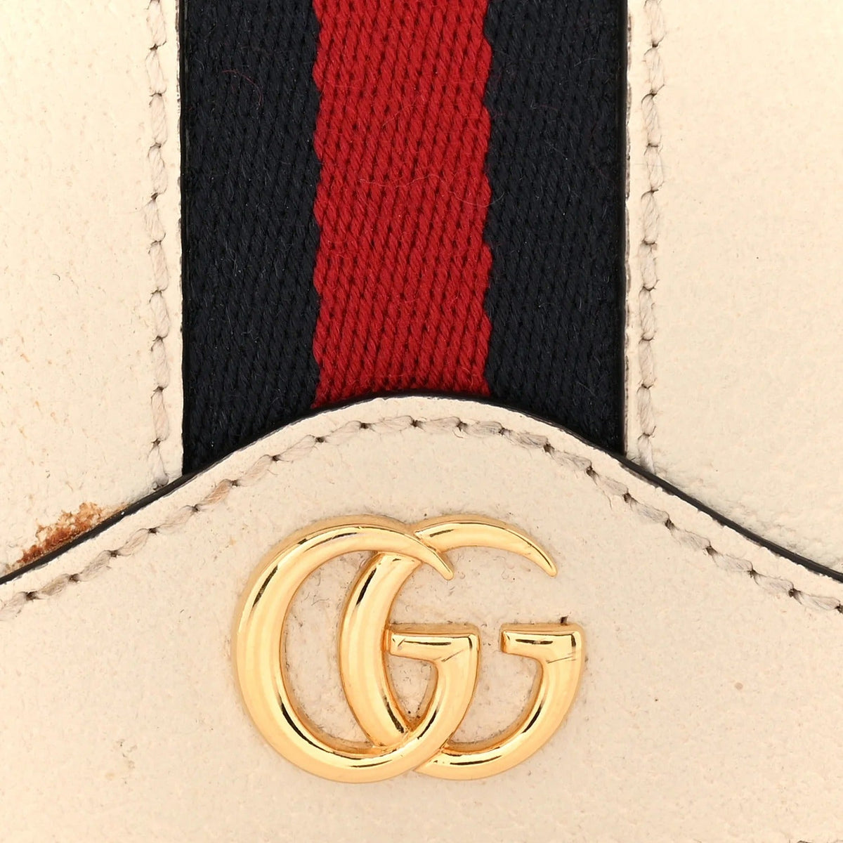 Gucci Textured Calfskin Ophidia Bag – Mystic White
