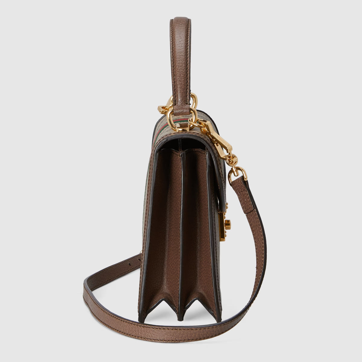 Gucci Ophidia Mini Top Handle Bag - Beige