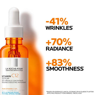 La Roche Posay Pure Vitamin C12 Serum for Anti-Aging (Orange) - 30ml