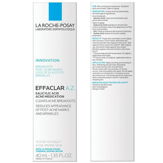 La Roche Posay Effacler A.Z Gel Cream for Anti Wrinkles - 40ml