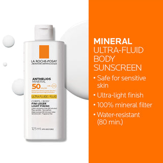 La Roche Posay Anthelios 50+ SPF Ultra Fluid Body Mineral Lotion - 125ml