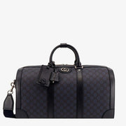 Gucci GG Supreme Fabric Ophidia Duffel Bag – Blue