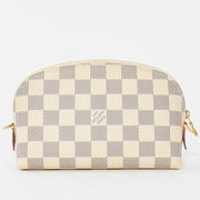 Louis Vuitton Damier Azur Cosmetic Pouch – White